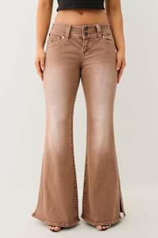 FADED RELAXED MID RISE FLARE JEAN, image 1