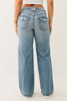 BOBBI MID RISE BIG T BAGGY JEAN, image 4