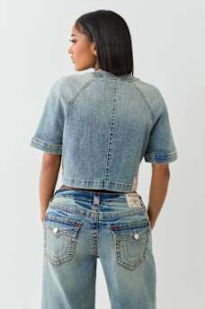 DENIM JERSEY SHIRT, image 5