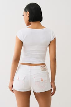 SEAMLESS SQUARE NECK CROP TOP, image 5