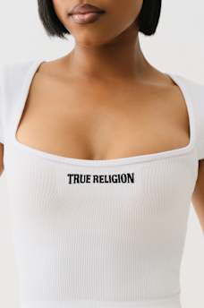 SEAMLESS SQUARE NECK CROP TOP, image 6