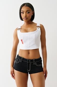 OVERALL RIBBED TANK TOP, image 2