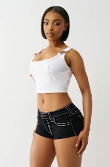 OVERALL RIBBED TANK TOP, image 4