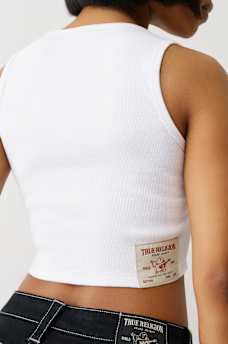 OVERALL RIBBED TANK TOP, image 6