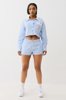 PINSTRIPED BOXER SHORT, image 2