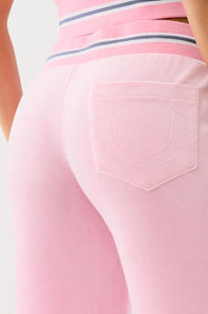 CRYSTAL VELOUR TRACK PANT, image 6