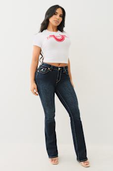 CRYSTAL HORSESHOE APPLIQUE BABY TEE, image 3
