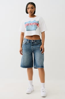 JEAN GRAPHIC BOXY TEE, image 3