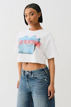 JEAN GRAPHIC BOXY TEE, image 4