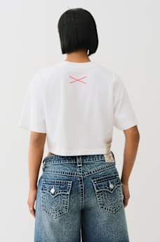JEAN GRAPHIC BOXY TEE, image 5