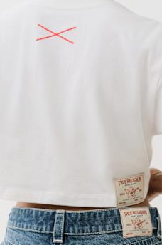 JEAN GRAPHIC BOXY TEE, image 6