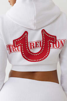 BABY SHRUNKEN ZIP HOODIE, image 2