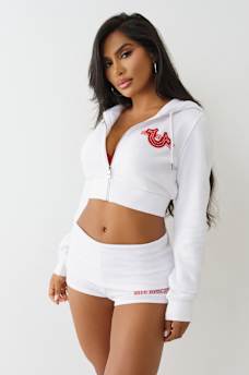 BABY SHRUNKEN ZIP HOODIE, image 5
