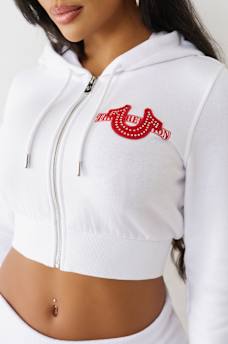 BABY SHRUNKEN ZIP HOODIE, image 7