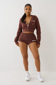 BABY SHRUNKEN ZIP HOODIE, image 3