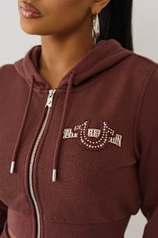 BABY SHRUNKEN ZIP HOODIE, image 7