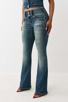 JOEY Y2K MID RISE FLARE JEAN, image 3