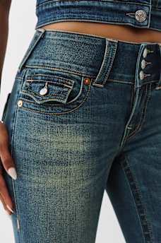 JOEY Y2K MID RISE FLARE JEAN, image 6