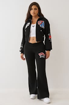 CRYSTAL PATCH ZIP HOODIE, image 3