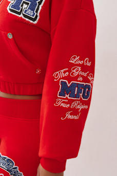 CRYSTAL PATCH ZIP HOODIE, image 9