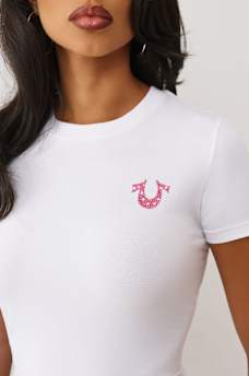 CRYSTAL MUSHROOM GRAPHIC BABY TEE, image 5