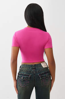 CAMISETA PEQUE&Ntilde;A DE MANGA CORTA CON ALA DE CRISTAL, image 5