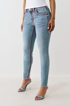 JENNIE MID RISE SUPER T CURVY SKINNY JEAN, image 4