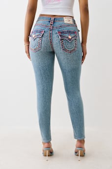 JENNIE MID RISE SUPER T CURVY SKINNY JEAN, image 5