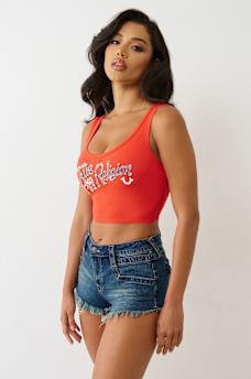 CRYSTAL RIBBED TANK, image 4