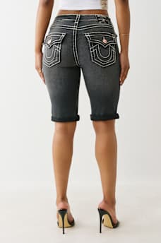 RILEY DISTRESSED SUPER T BERMUDA SHORT, image 5