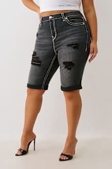 BERMUDA RELAJADA RILEY TALLA PLUS CON COSTURA S&Uacute;PER&nbsp;T, image 4