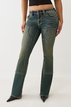 BECCA CARPENTER BIG T BOOTCUT JEAN, image 1