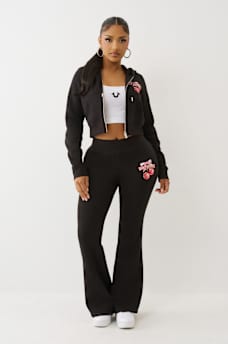 CHERRY BOOTCUT SWEATPANT, image 2