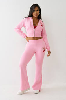 CHERRY BOOTCUT SWEATPANT, image 2
