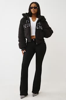 EMBROIDERED SHERPA JACKET, image 2