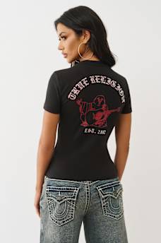 CRYSTAL LOGO CREWNECK TEE, image 5