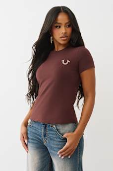 CRYSTAL LOGO CREWNECK TEE, image 4