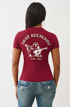 CRYSTAL LOGO CREWNECK TEE, image 5