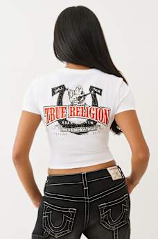 SCREEN PRINTED LOGO BABY TEE, image 6