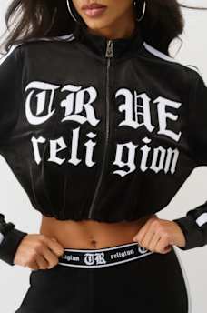 VELOUR TRACK JACKET, image 4