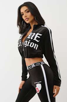 VELOUR TRACK JACKET, image 6