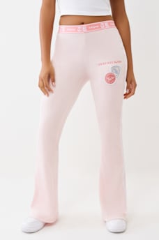 VELOUR  BOOTCUT TRACK PANT, image 2