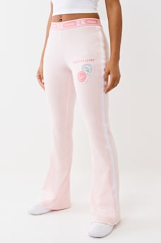 VELOUR  BOOTCUT TRACK PANT, image 3