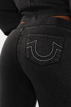 WASHED HERITAGE BOOTCUT SWEATPANT