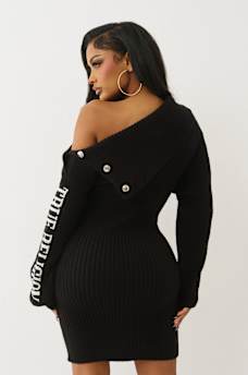 SU&Eacute;TER LARGO CON HOMBRO DESCUBIERTO, image 6