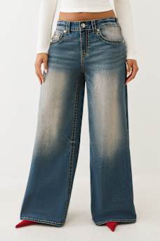 JESSIE MID RISE BIG T SUPER BAGGY JEAN, image 2