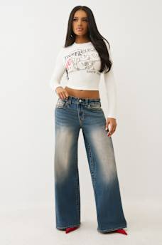 JESSIE MID RISE BIG T SUPER BAGGY JEAN, image 3