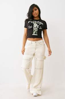 CRYSTAL LADY LIBERTY BABY TEE, image 3