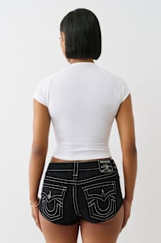 PAPARAZZI V NOTCH TEE, image 5