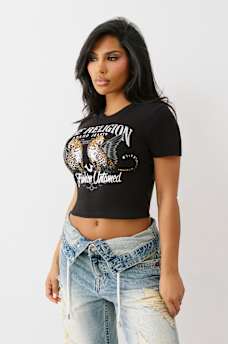WINGED LEOPARD BABY TEE, image 4